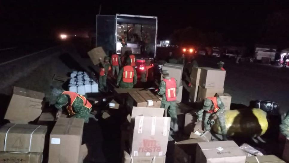 Detienen a chofer en El Desengaño; llevaba 117 kilos de fentanilo de Los Mochis a Sonora