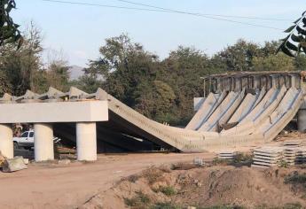 Empresa repara error de construcción en el puente El Quelite