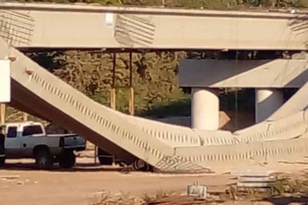 Celebra alcalde de Mazatlán que no se perdieran vidas humanas en derrumbe de puente
