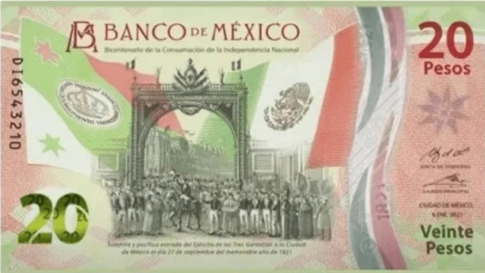 Pagan 300 mil pesos al propietario de este billete de 20 pesos