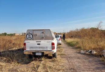 Cadáver localizado en El Salado, era de hombre originario de Badiraguato