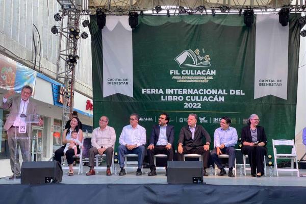 Inauguran la Feria Internacional del Libro 2022 en Culiacán