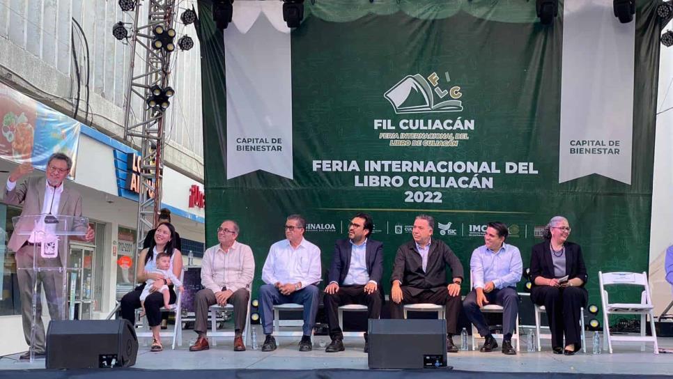 Inauguran la Feria Internacional del Libro 2022 en Culiacán