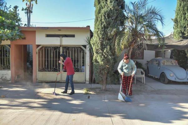 Ciudadanos se suman a jornada «Ahome Limpio»