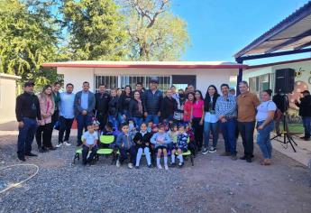 Entregan aula en preescolar Juan Escutia en el Kilómetro 19