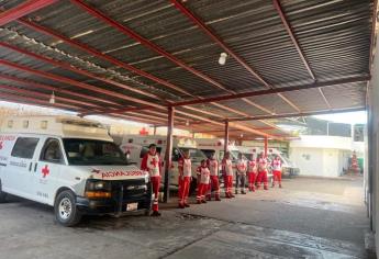 Cruz Roja Mexicana se prepara para los accidentes de este fin de año