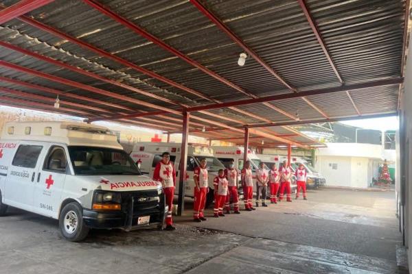 Cruz Roja Mexicana se prepara para los accidentes de este fin de año