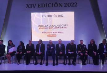 Gobernador de Sinaloa reconoce a 6 sinaloenses ejemplares en el mundo