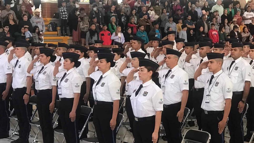 Se gradúan 100 nuevos policías de la UNIPOL en Sinaloa