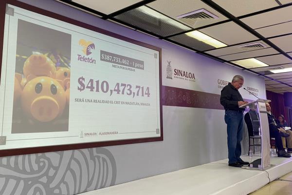 En enero comenzará la construcción del CRIT en Mazatlán