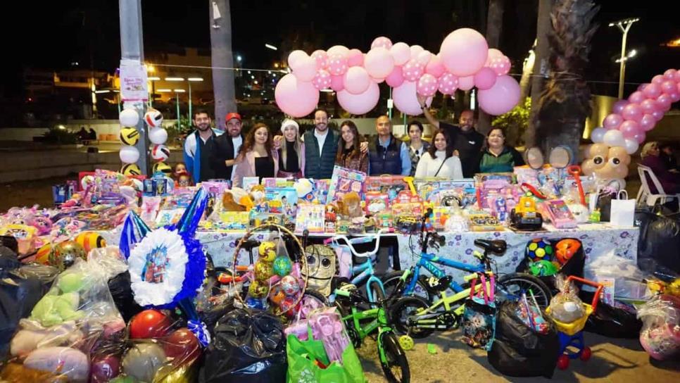 Superan meta en campaña «Dona Maz Juguetes» en pro de niños de escasos recursos de Mazatlán