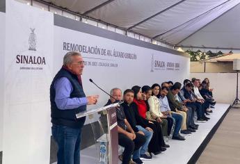 Abren la avenida Álvaro Obregón en Culiacán; el nuevo pavimento durará 50 años