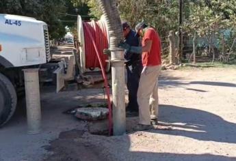 Japama realiza mantenimiento a red de drenaje sanitario y al cárcamo de la colonia Gloria Ochoa de Labastida, en HZ