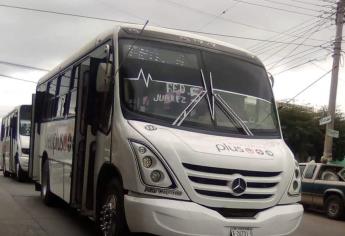 Transportistas de Mazatlán garantizan movilidad el 1 enero