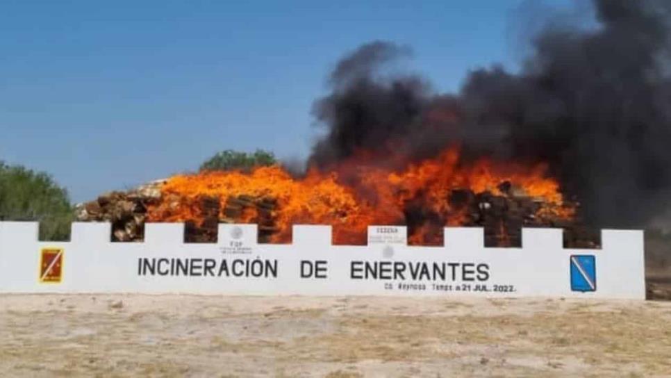 FGR incineró en el 2022 más de 5 millones de pastillas de fentanilo incautadas al narco