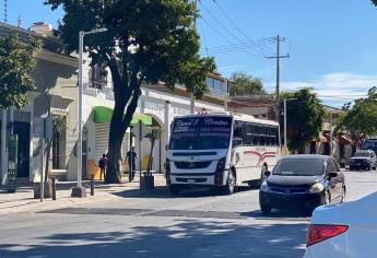 Se reactiva el servicio de algunas rutas de camiones en Culiacán