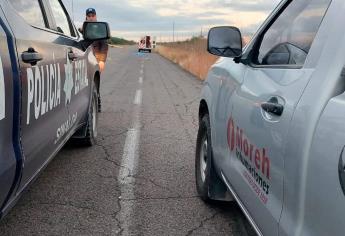 Fallece hombre atropellado en El Fuerte