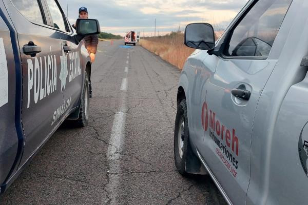 Fallece hombre atropellado en El Fuerte