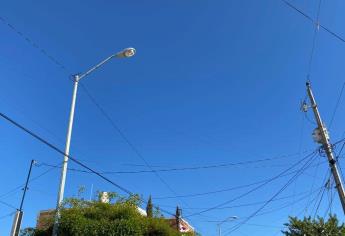 Vandalizan luminarias nuevas y cortan cableado en colonias de Mazatlán