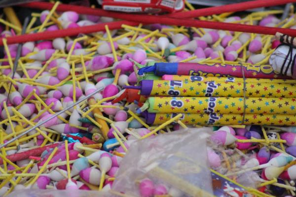 Luz de bengala le perfora la córnea a niño de 6 años en Culiacán