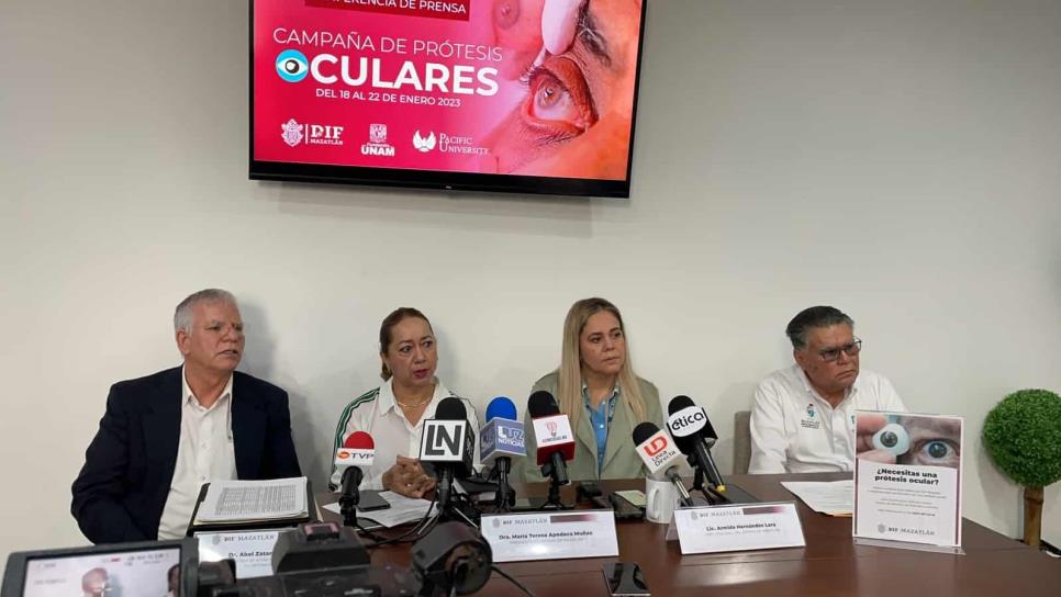 DIF Mazatlán abre convocatoria para prótesis oculares gratuitas