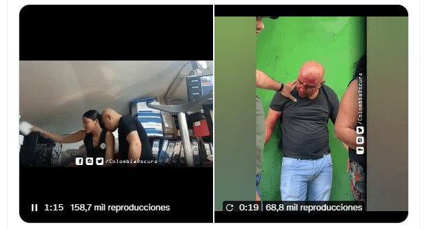 VIDEO: Hombre acosa a su empleada y vecinos de la mujer lo linchan