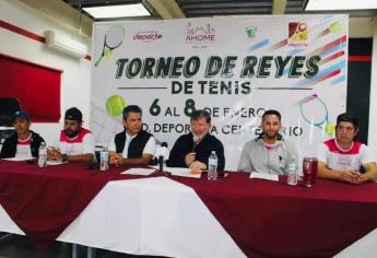 Tenistas de Ahome iniciarán año con el «Torneo de Reyes»