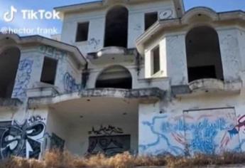 Así es la mansión abandonada que supuestamente perteneció a La Barbie | VIDEO