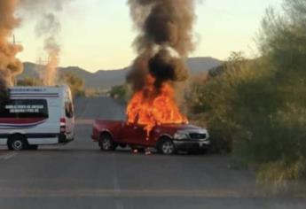 Bloqueadas carreteras a El Fuerte y Choix