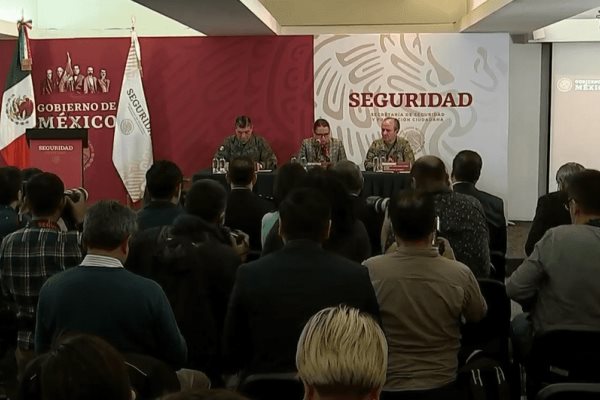 Rocha desconocía la captura de Ovidio, se enteró en la conferencia nacional