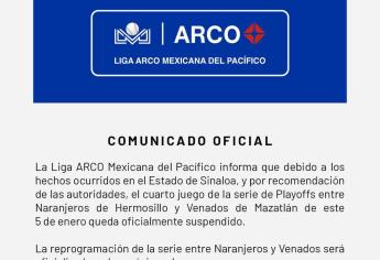 LMP suspende juego 4 entre Venados y Naranjeros por violencia en Sinaloa