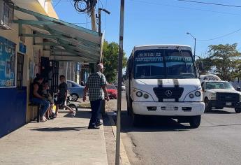 Ya hay camiones en Mazatlán, pero no hay usuarios en las calles