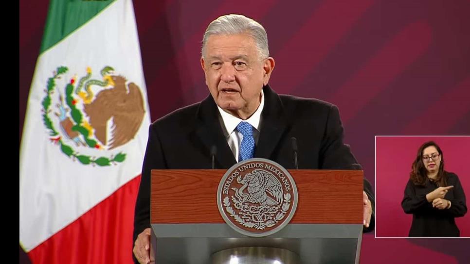 López Obrador espera que Sinaloa vuelva a la normalidad