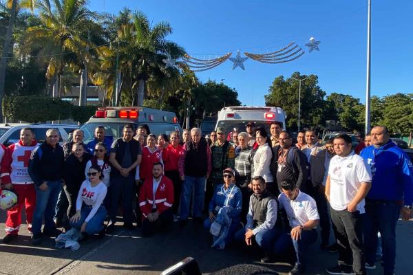 Gobierno de Sinaloa envía contingente de atención a Jesús María
