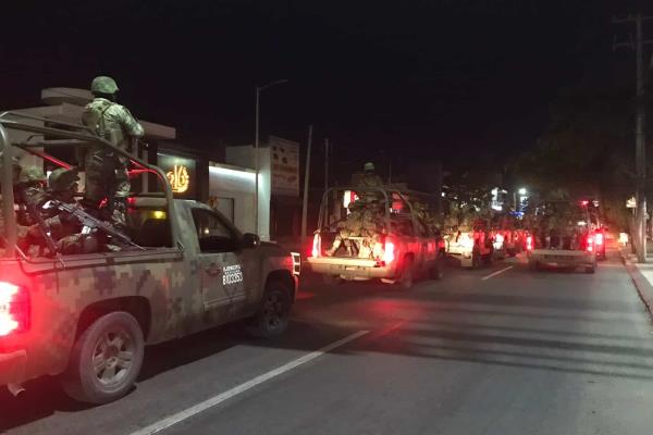 Tras «Culiacanazo 2.0» arriban 1,500 elementos del Ejército Mexicano para reforzar la seguridad en Sinaloa
