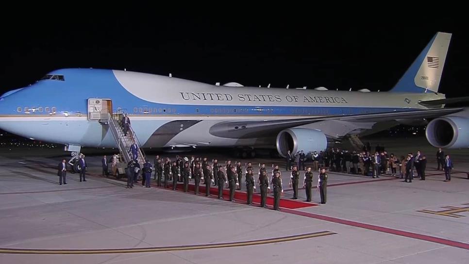 Joe Biden llega a México