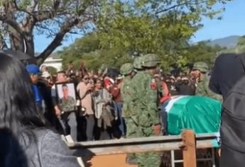 Despiden a militar caído en «Culiacanazo 2.0»