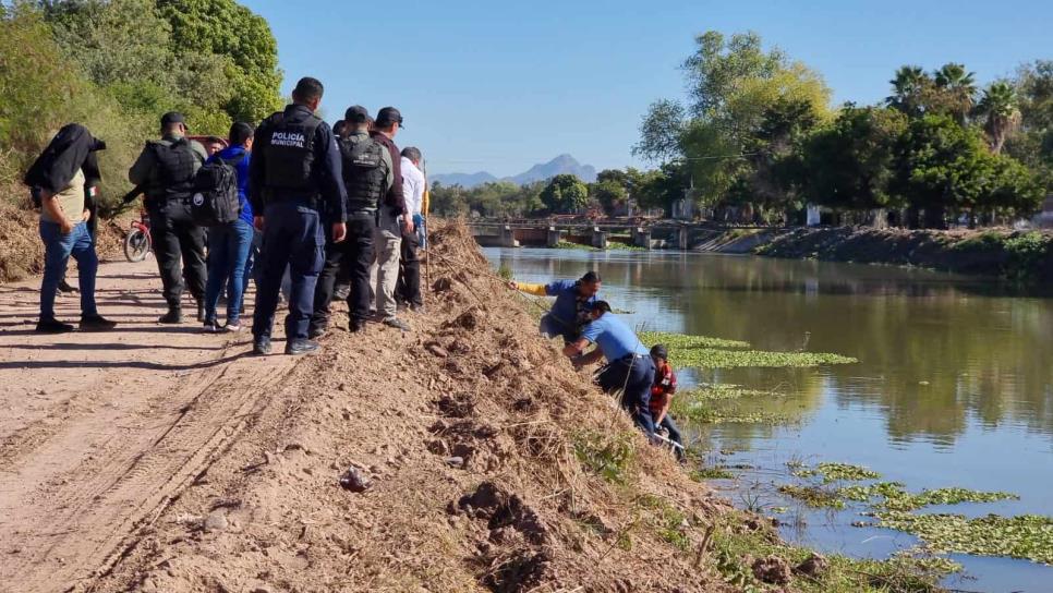 Localizan a un hombre ahogado dentro del Canal Sicae cerca de El Pochotal