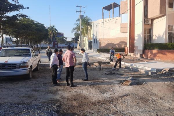 Avance del 50 % lleva obra en avenida Barragán de Mazatlán