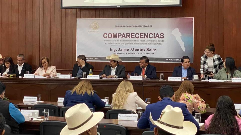 Comparece Secretario de Agricultura; diputados le exigen recuperar el estatus zoosanitario