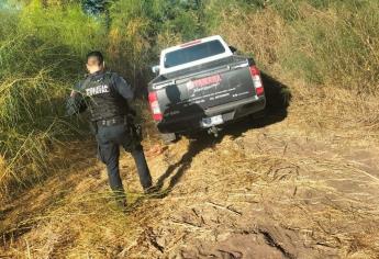 Policías de Angostura recuperan camioneta; tenía 24 horas robada