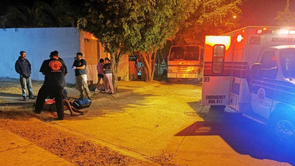 Golpeado y atado arrojan a sujeto en fraccionamiento de Mazatlán