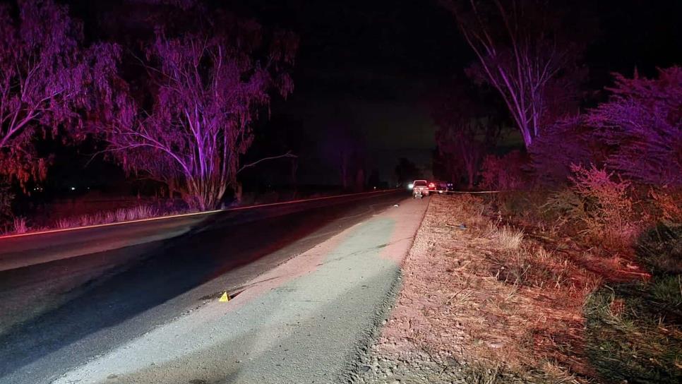 Hombre muere arrollado por varios vehículos en la autopista Culiacán-Mazatlán