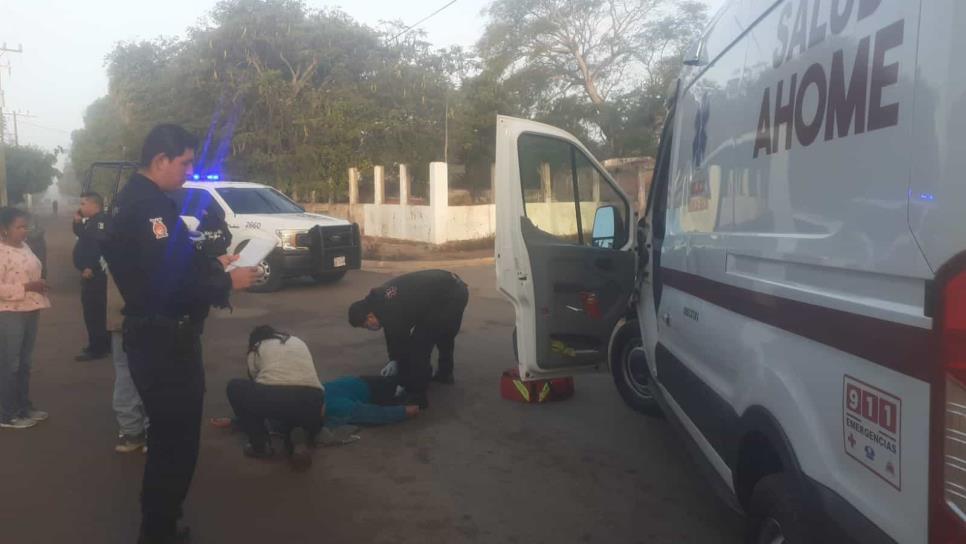 Otro accidente entre dos motos en Higuera de Zaragoza, ahora una pareja lesionada