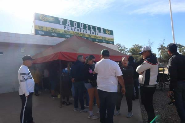 En 20 minutos se acabaron los boletos para la semifinal de Los Cañeros vs Yaquis