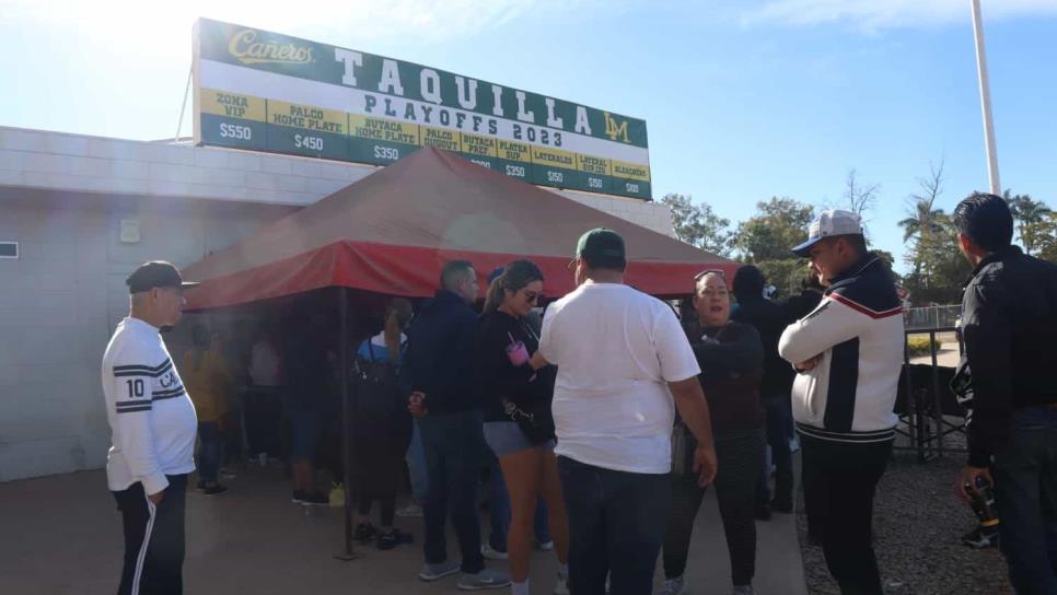 En 20 minutos se acabaron los boletos para la semifinal de Los Cañeros vs Yaquis