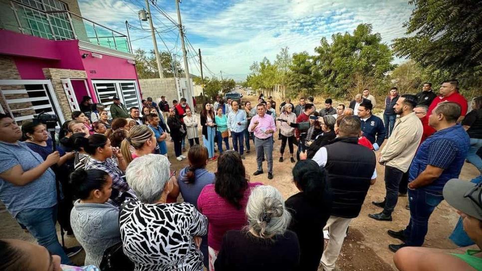 En 10 días, colonia Universo de Mazatlán tendrá alumbrado público: alcalde