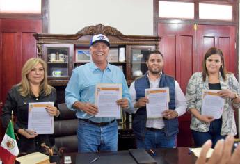 Con contrato colectivo, Gobierno de El Fuerte y Sindicato del Ayuntamiento reafirman relación
