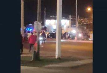 Se registra balacera entre gatilleros y policías en Mazatlán
