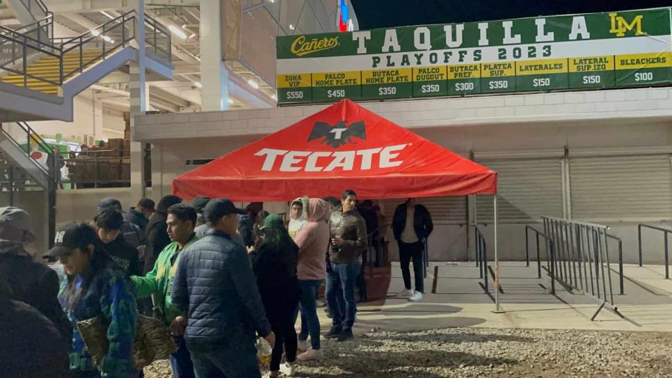 Ya hay fila para adquirir boletos de la gran Final de la LMP en el Chevron Park